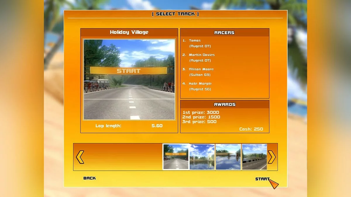 Скриншот из игры Classic Car Racing - 6