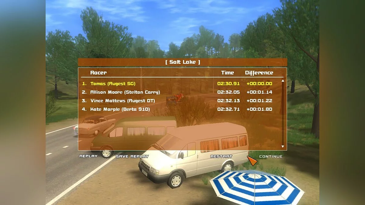 Скриншот из игры Classic Car Racing - 12