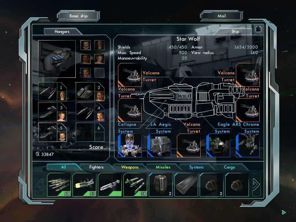 Скриншот из игры Star Wolves 2 - 47