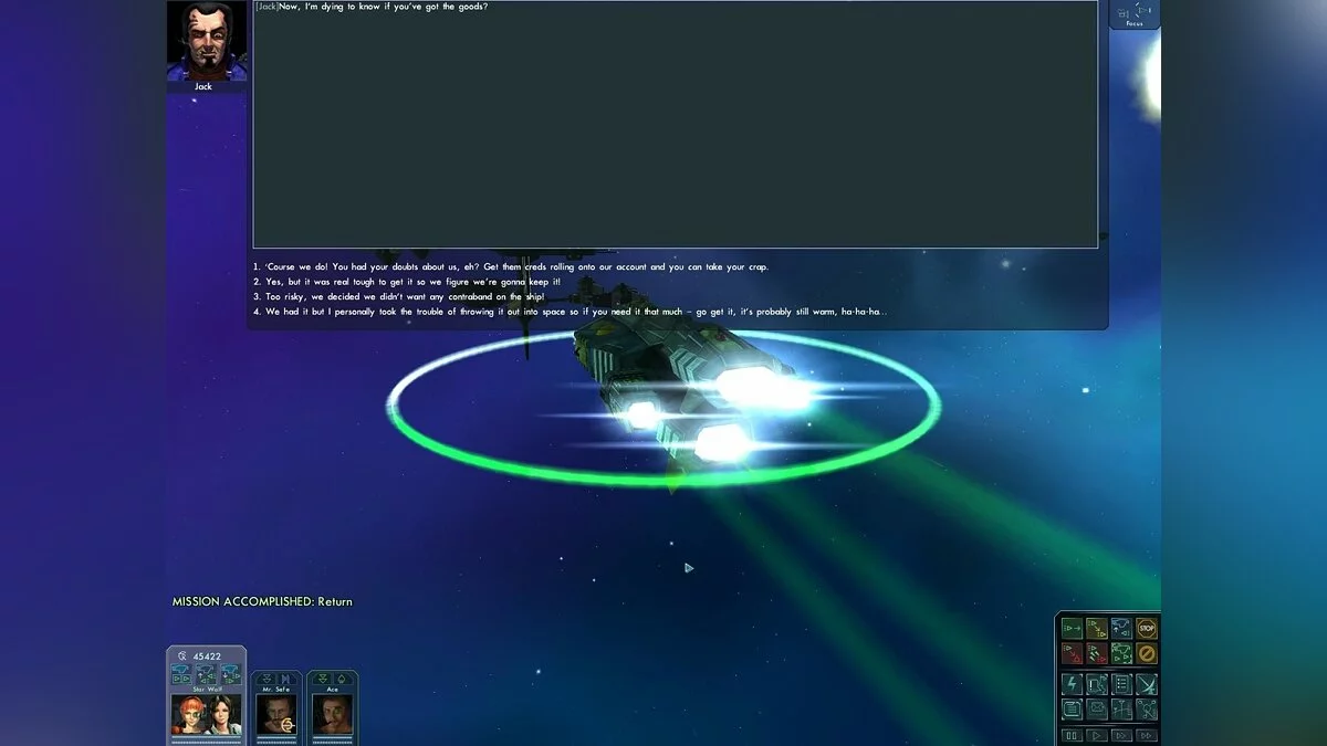 Скриншот из игры Star Wolves 2 - 14