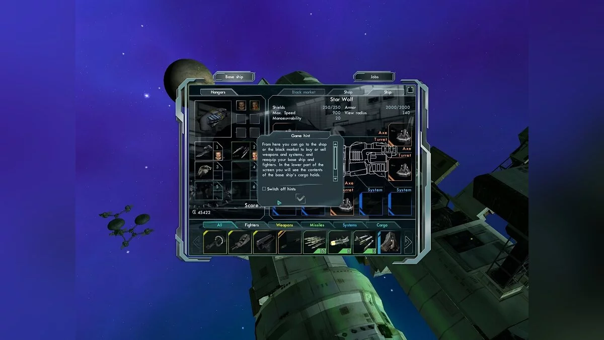 Скриншот из игры Star Wolves 2 - 26