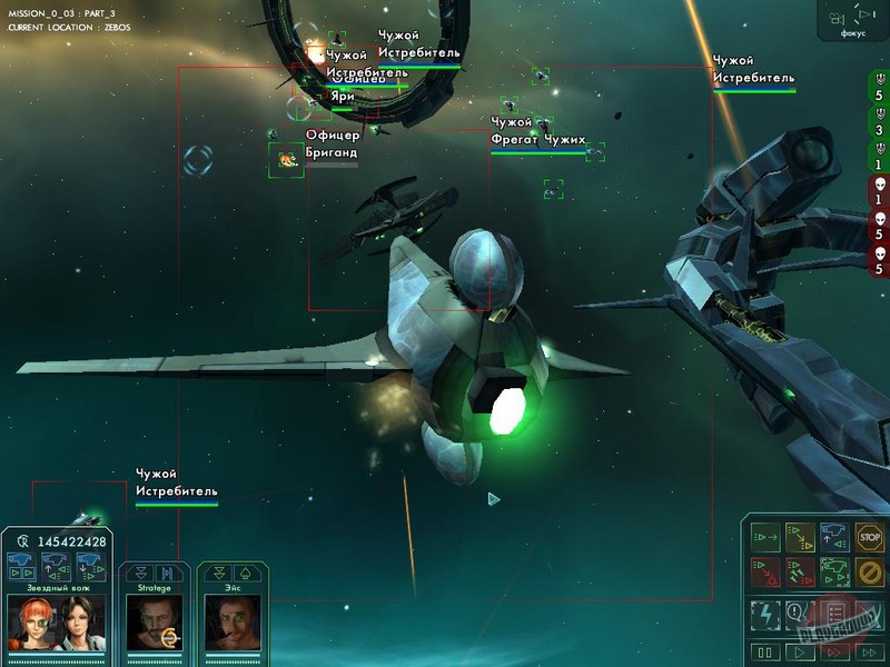 Скриншот из игры Star Wolves 2 - 27