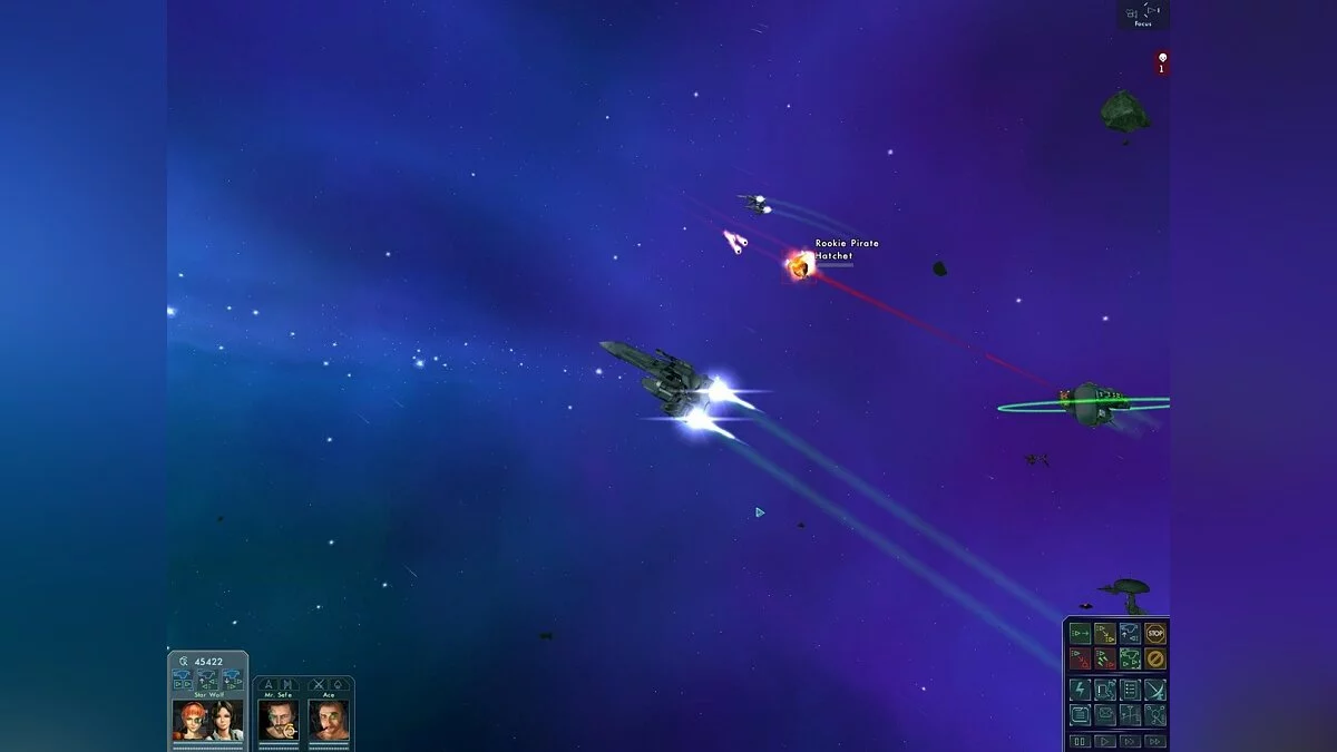 Скриншот из игры Star Wolves 2 - 4