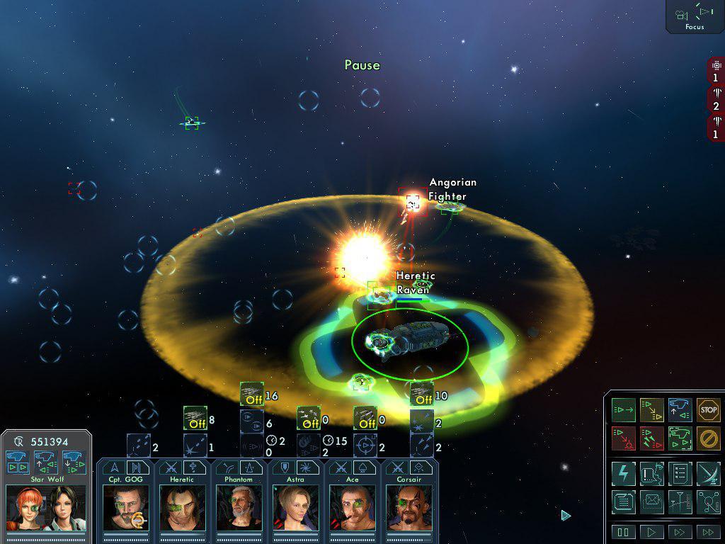 Скриншот из игры Star Wolves 2 - 71