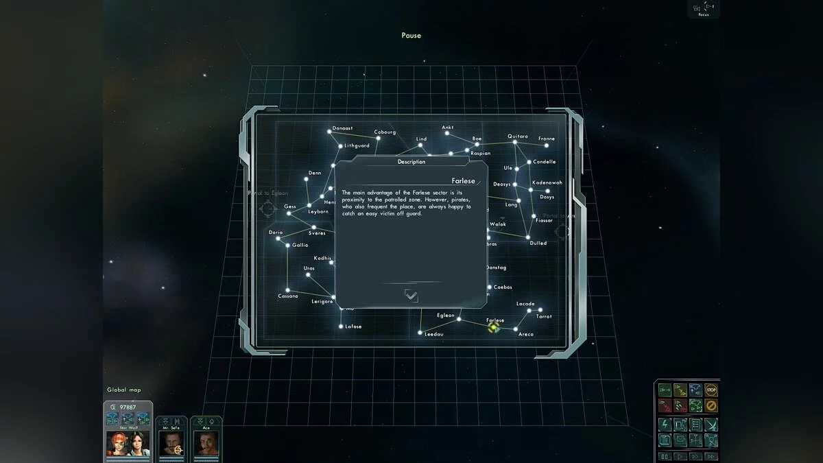 Скриншот из игры Star Wolves 2 - 23