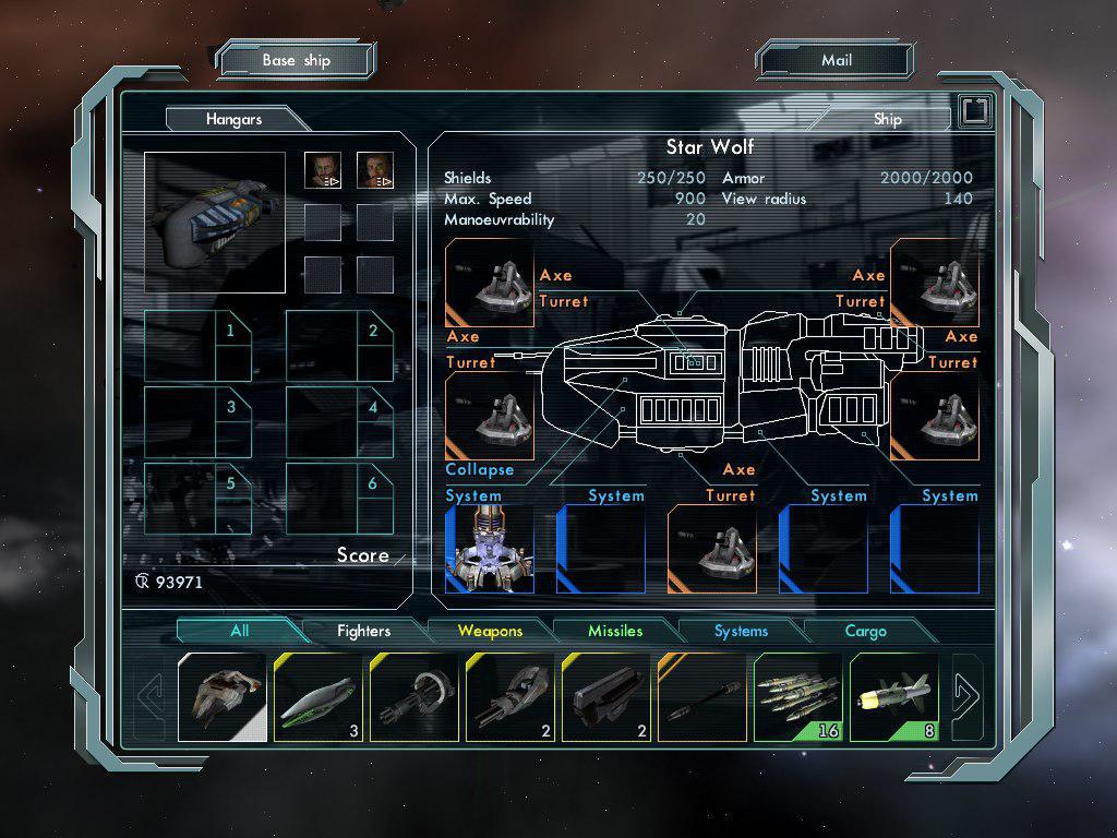 Скриншот из игры Star Wolves 2 - 70