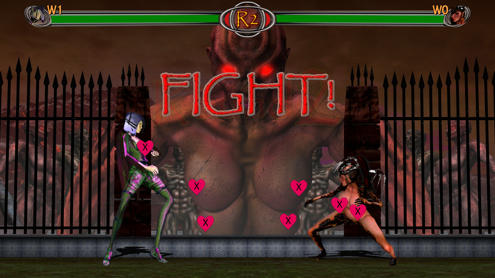 Скриншот из игры X-MiGuFighters: Stripper Anya 2 - 3