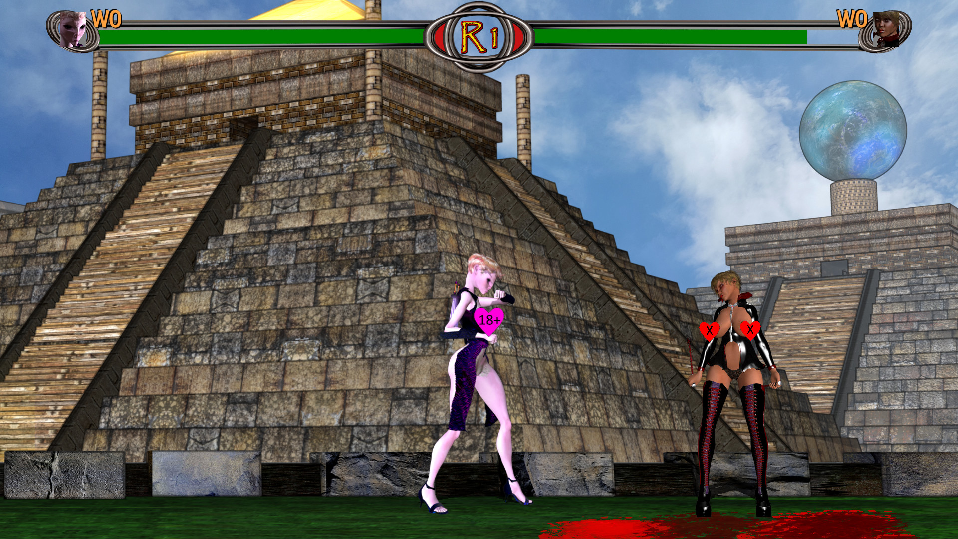 Скриншот из игры X-MiGuFighters: Stripper Anya 2 - 4