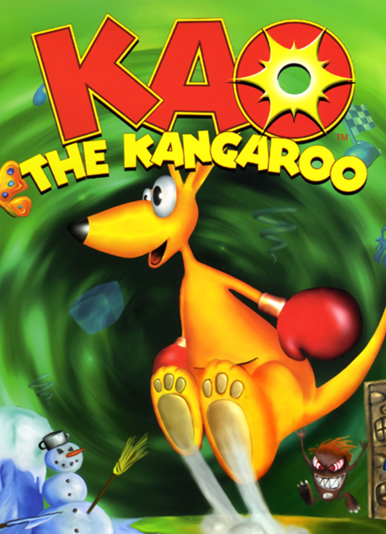 Обложка игры Kao the Kangaroo (2000)