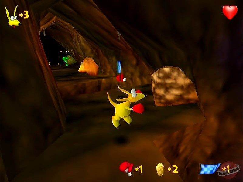Скриншот из игры Kao the Kangaroo (2000) - 1
