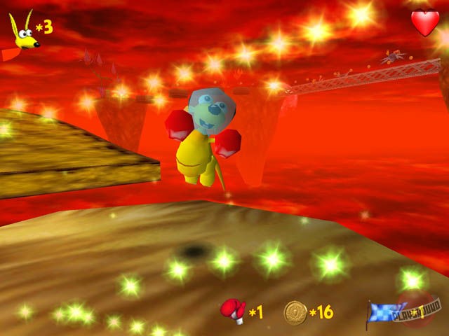 Скриншот из игры Kao the Kangaroo (2000) - 2