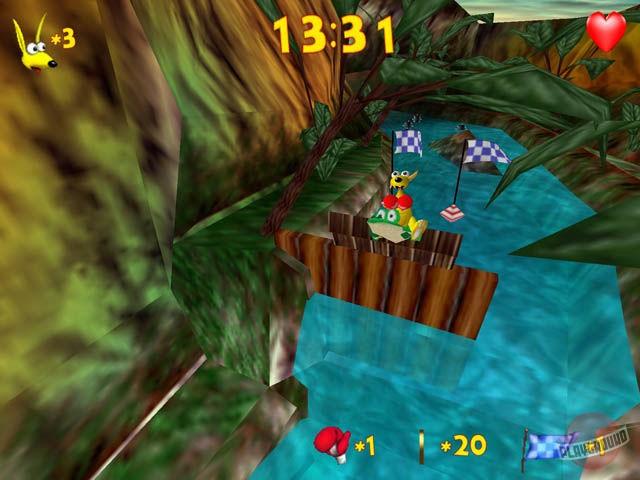 Скриншот из игры Kao the Kangaroo (2000) - 3