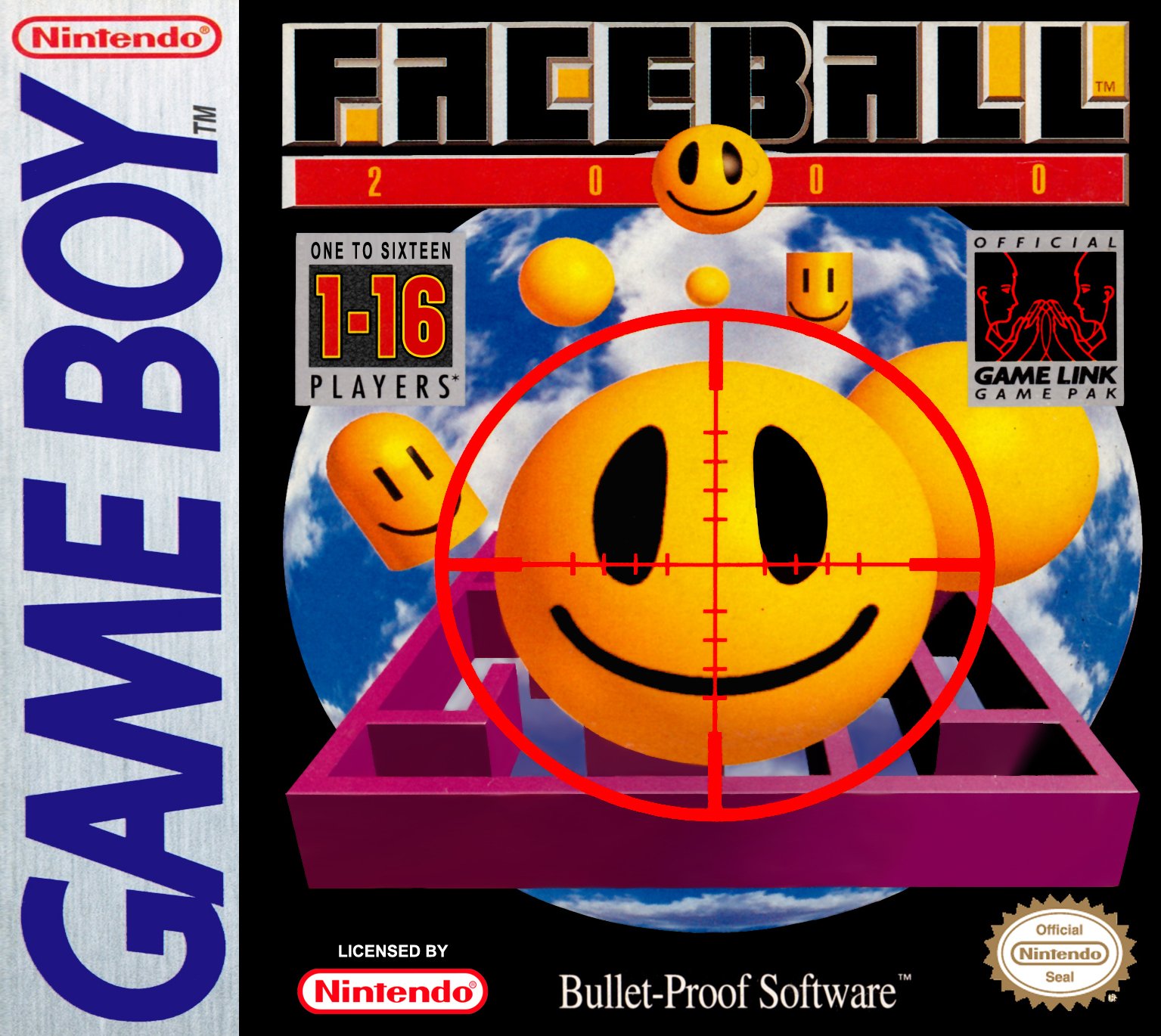 Обложка игры Faceball 2000