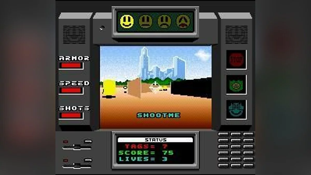 Скриншот из игры Faceball 2000 - 2