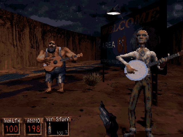 Скриншот из игры Redneck Rampage Rides Again - 1