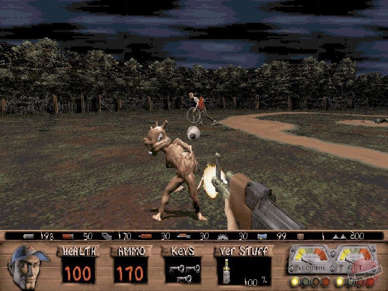 Скриншот из игры Redneck Rampage - 2