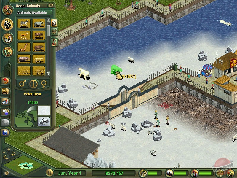 Скриншот из игры Zoo Tycoon (2001) - 14