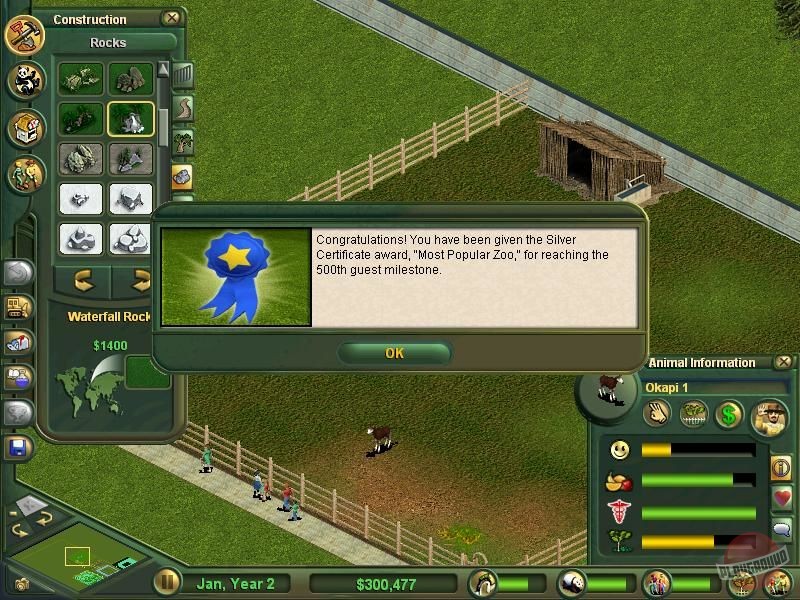 Скриншот из игры Zoo Tycoon (2001) - 11