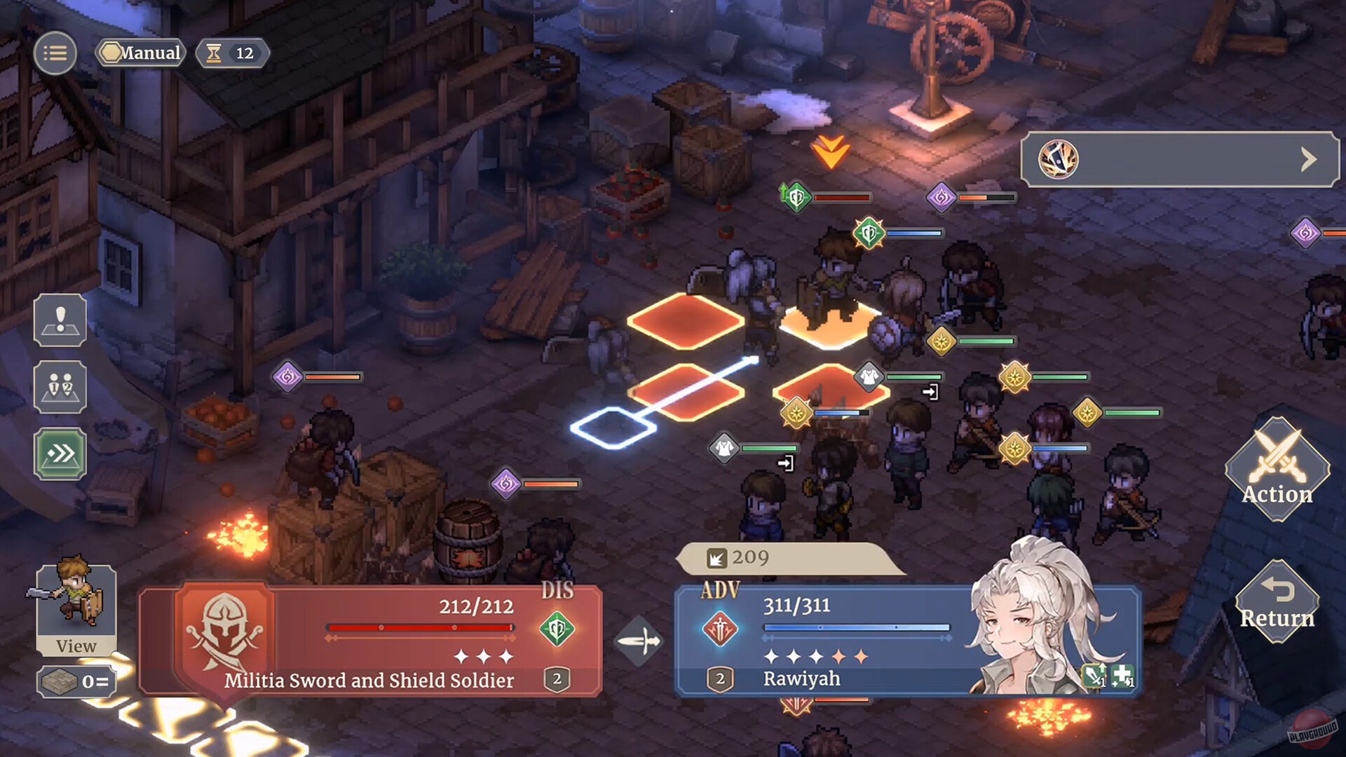 Скриншот из игры Sword of Convallaria - 22