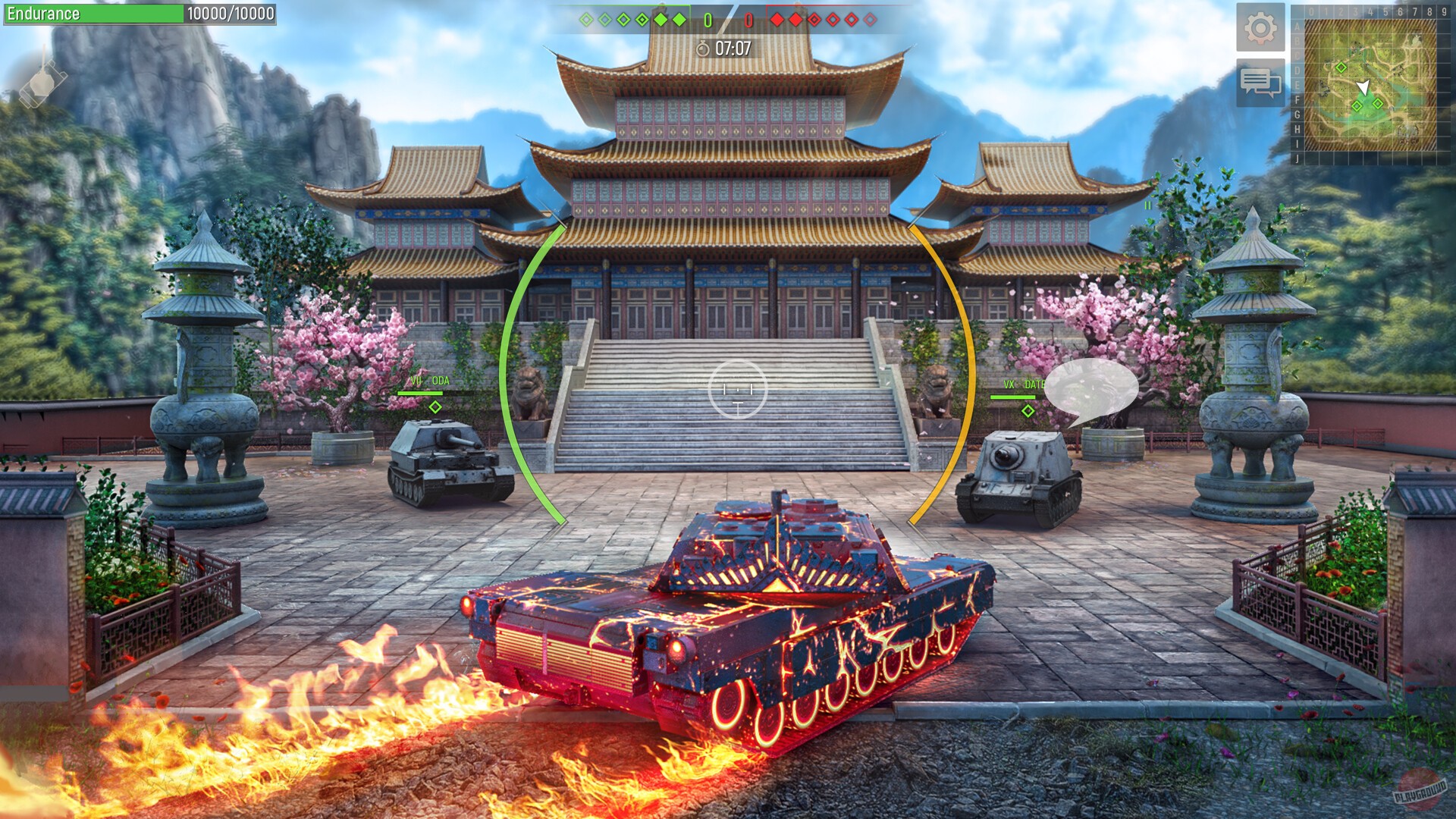 Скриншот из игры Battle Tanks: World War II - 6