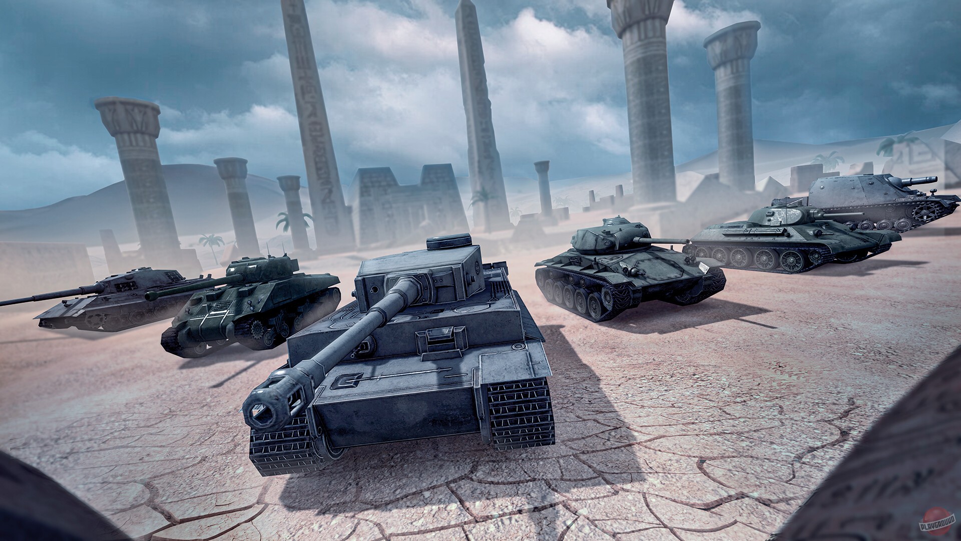 Скриншот из игры Battle Tanks: World War II - 2