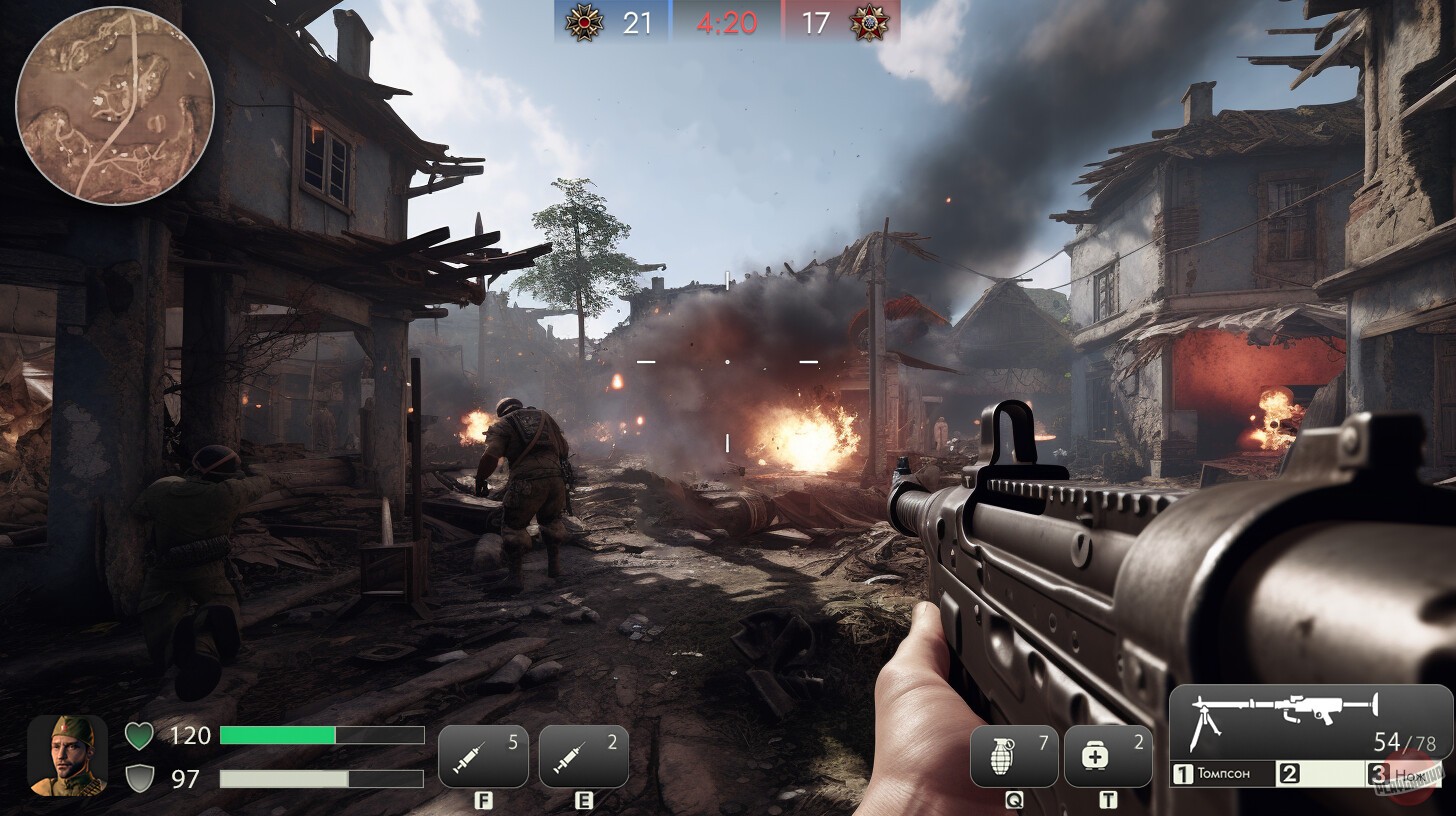 Скриншот из игры Frontline 1942: Battles of the World War 2 - 5