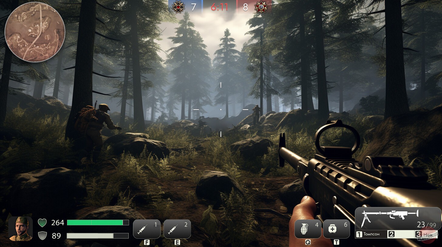 Скриншот из игры Frontline 1942: Battles of the World War 2 - 1