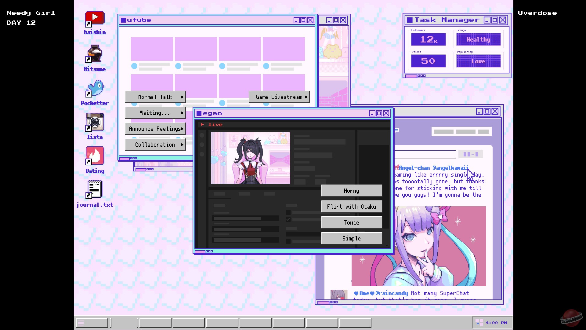 Скриншот из игры Needy Streamer Overload - 5