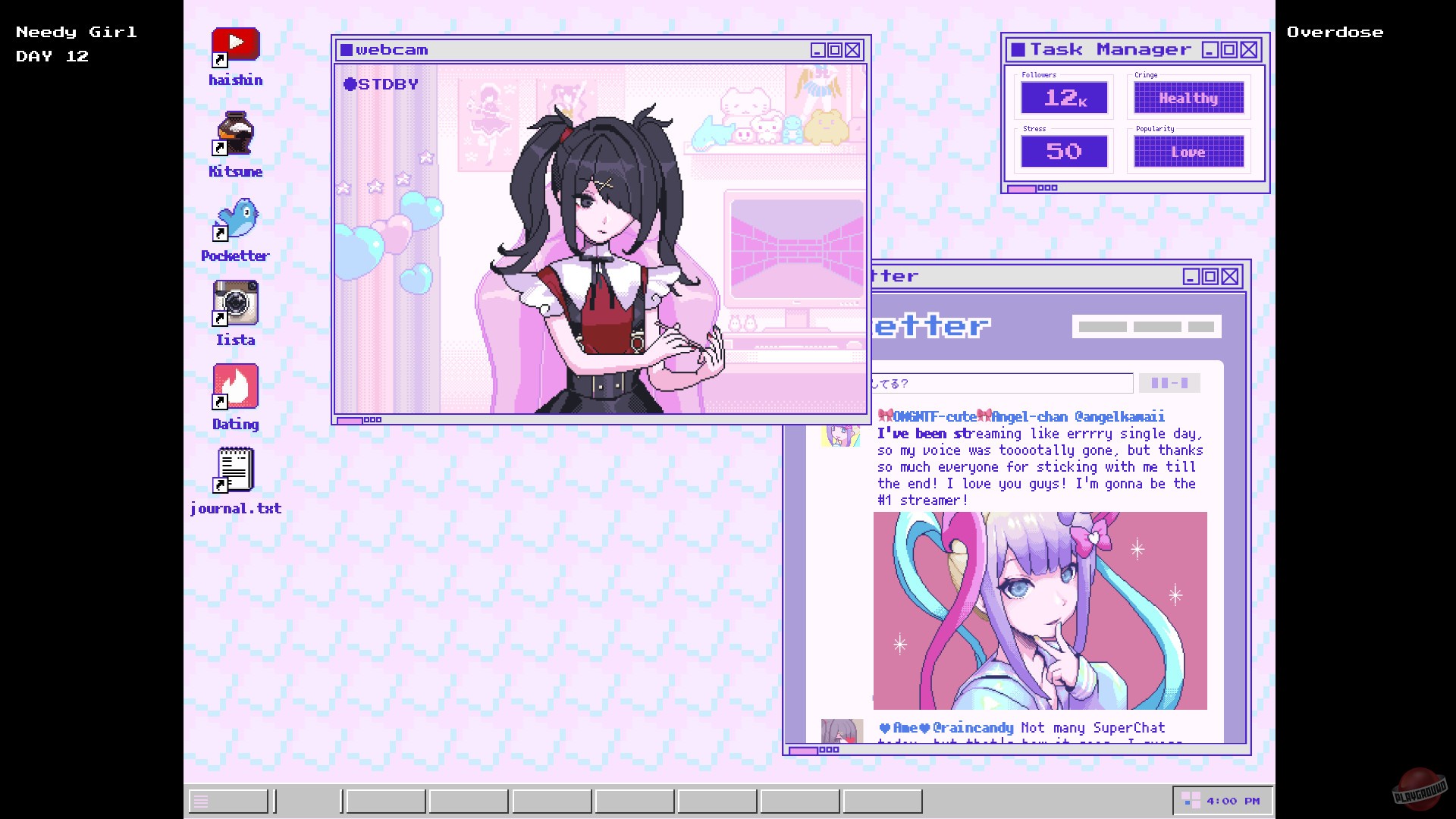 Скриншот из игры Needy Streamer Overload - 3