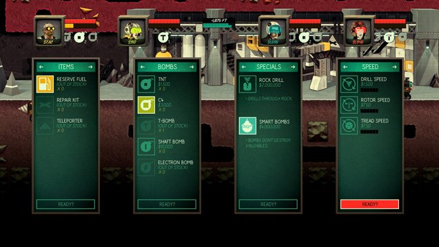 Скриншот из игры Super Motherload - 13