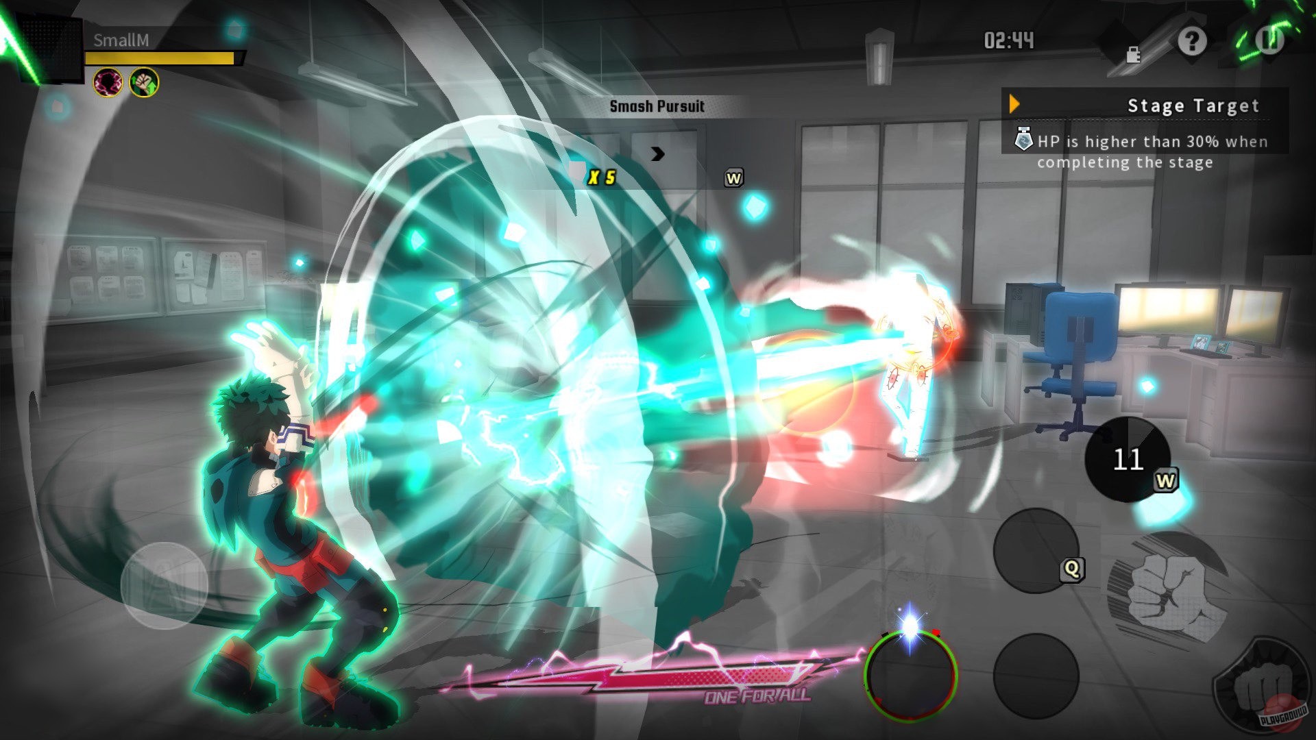 Скриншот из игры My Hero Academia: The Strongest Hero - 5