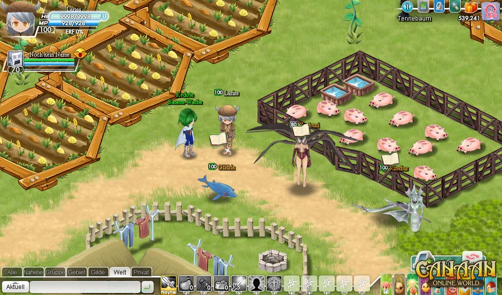 Скриншот из игры Canaan Online - 43