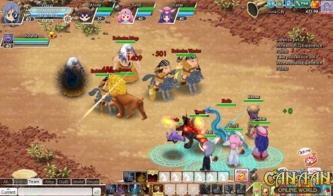 Скриншот из игры Canaan Online - 2