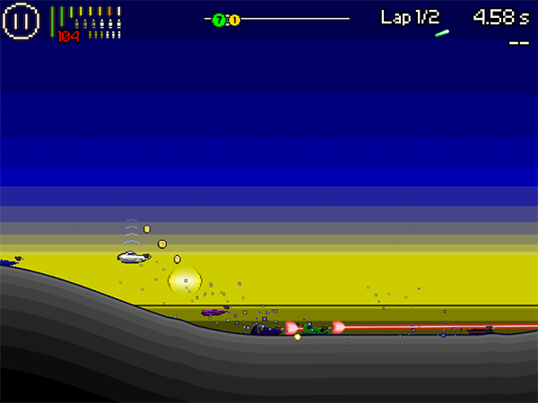 Скриншот из игры Pixel Boat Rush - 4