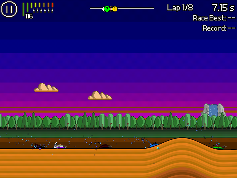 Скриншот из игры Pixel Boat Rush - 11