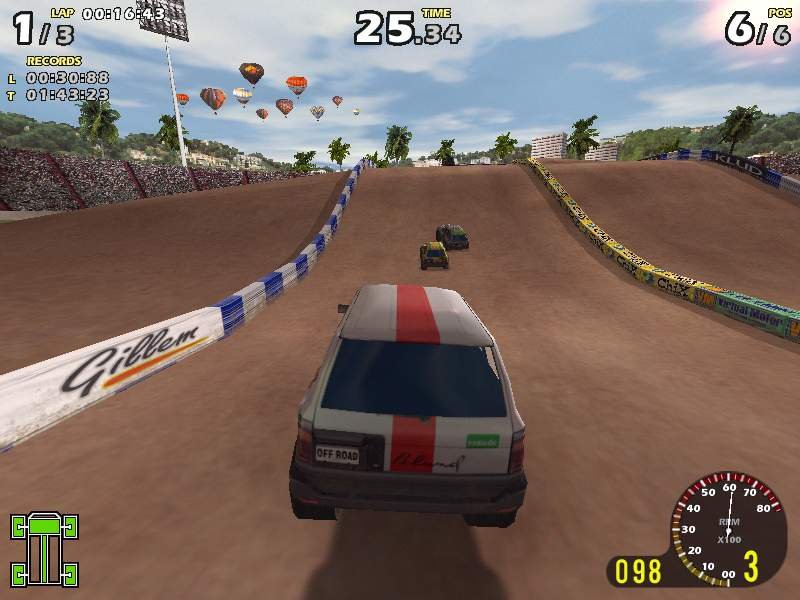 Скриншот из игры Larry Ragland 4x4 Challenge - 7