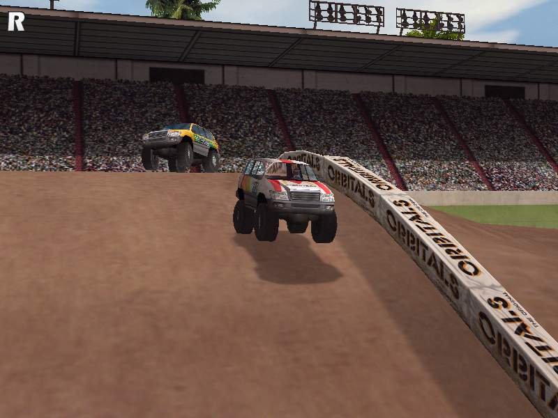 Скриншот из игры Larry Ragland 4x4 Challenge - 13