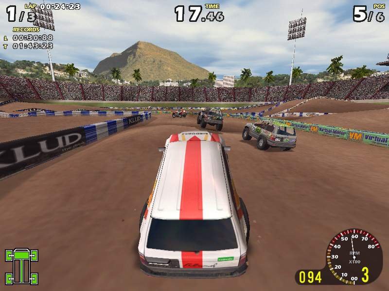 Скриншот из игры Larry Ragland 4x4 Challenge - 14