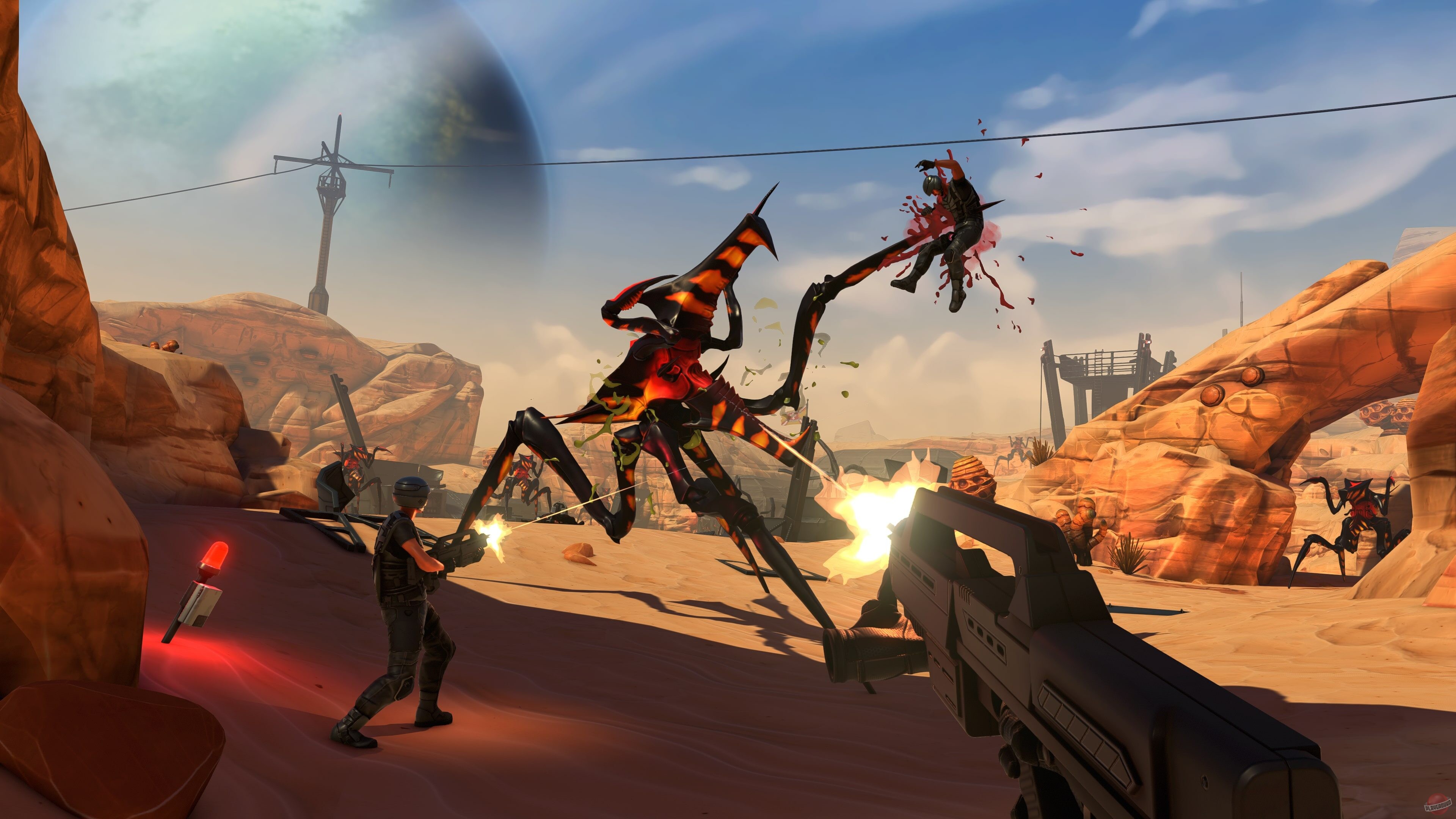 Скриншот из игры Starship Troopers: Continuum - 10