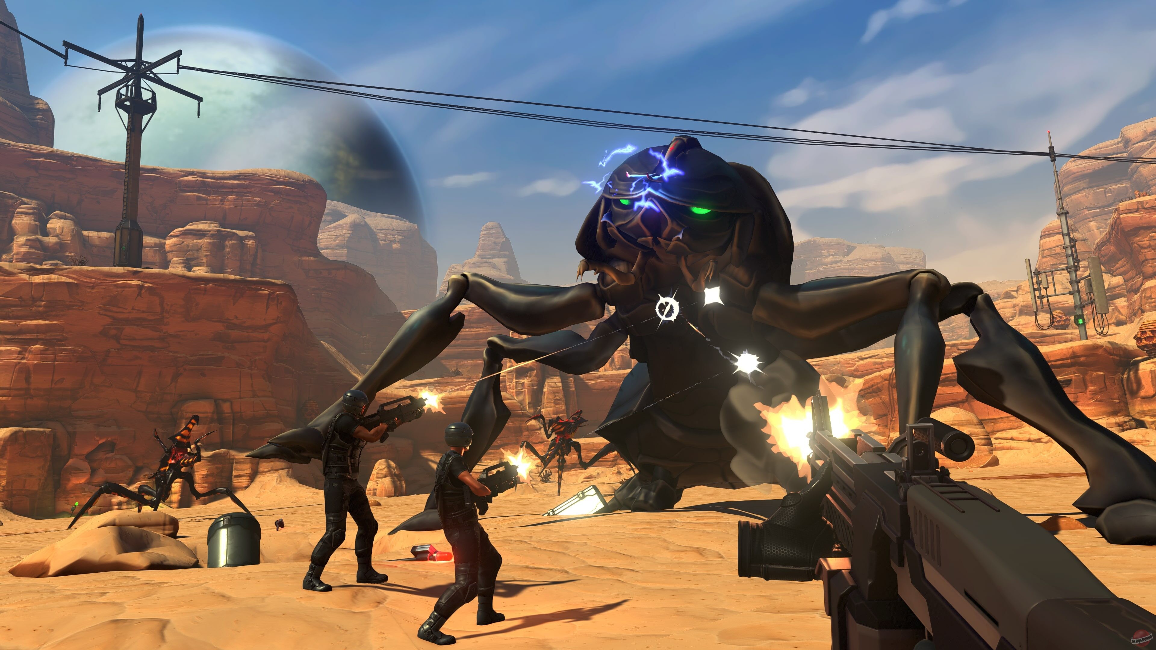 Скриншот из игры Starship Troopers: Continuum - 9