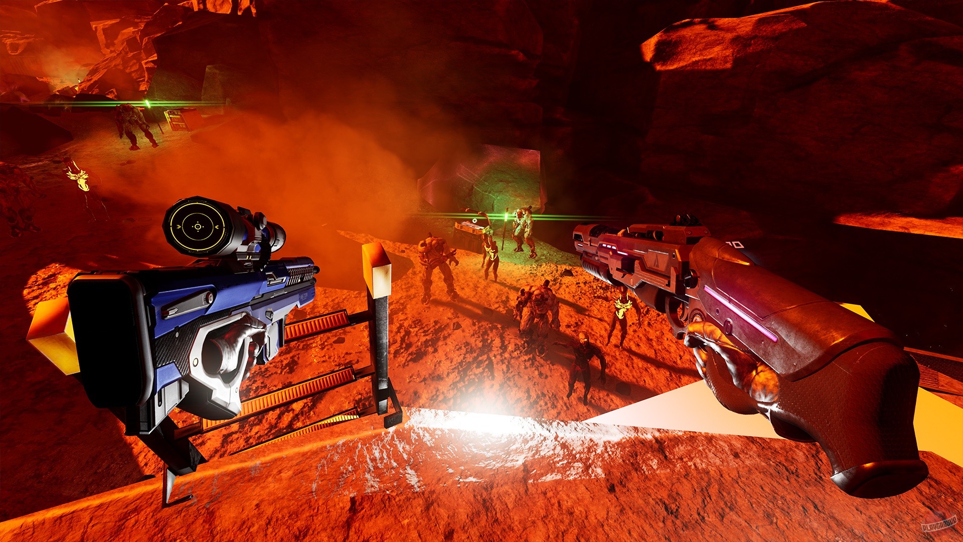 Скриншот из игры A-Tech Cybernetic VR - 4