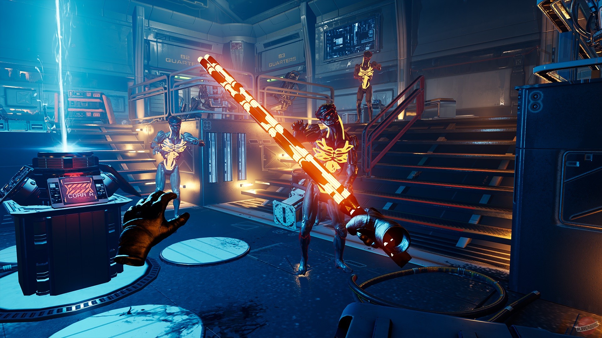 Скриншот из игры A-Tech Cybernetic VR - 1