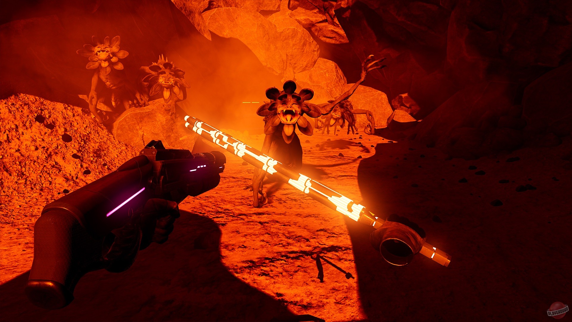 Скриншот из игры A-Tech Cybernetic VR - 3