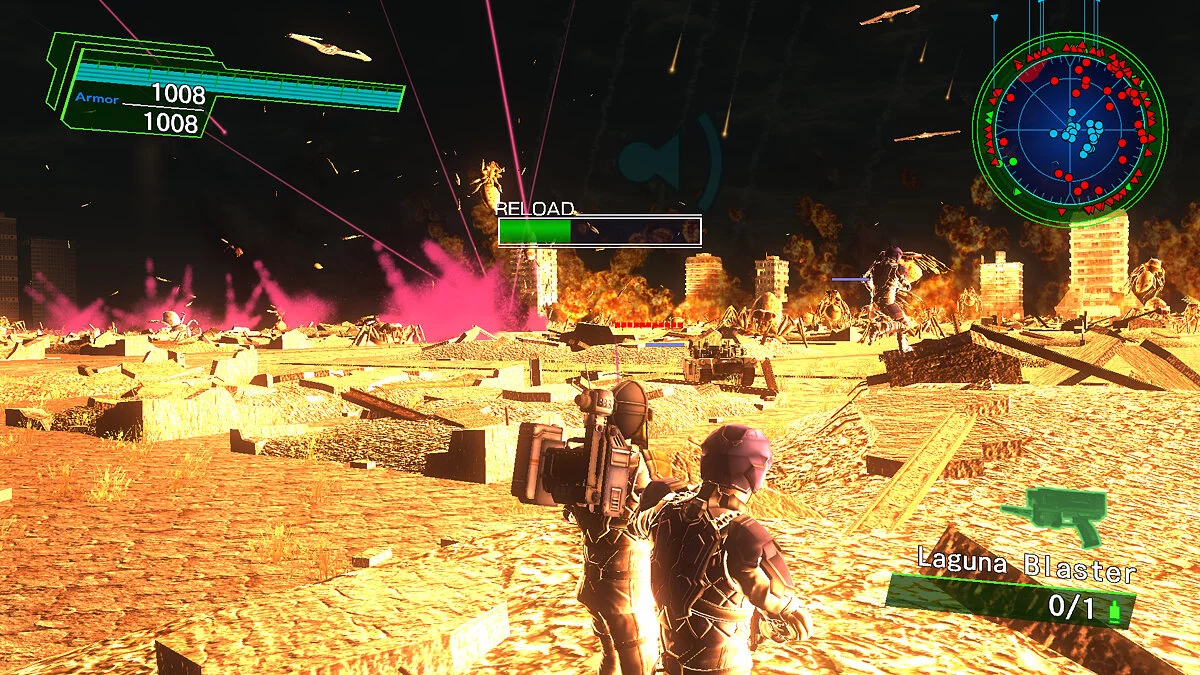 Скриншот из игры Earth Defense Force 4.1: The Shadow of New Despair - 3