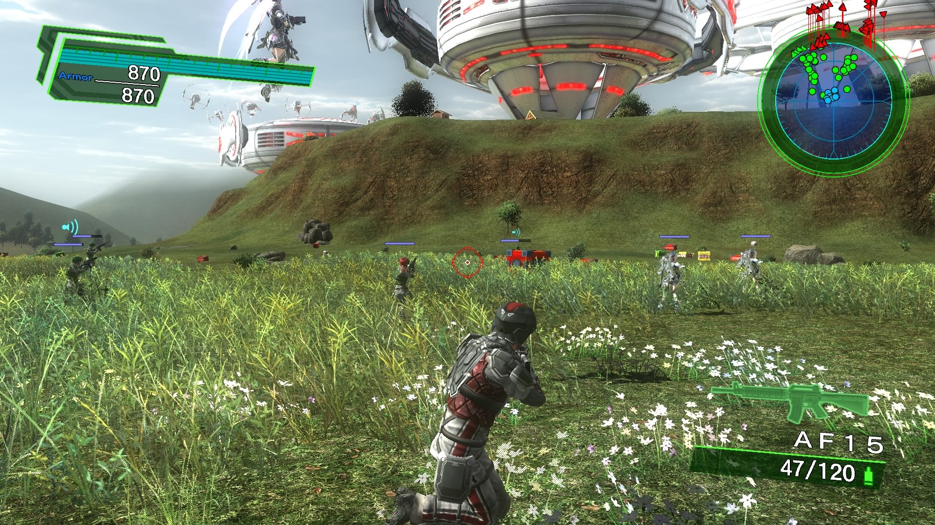 Скриншот из игры Earth Defense Force 4.1: The Shadow of New Despair - 1