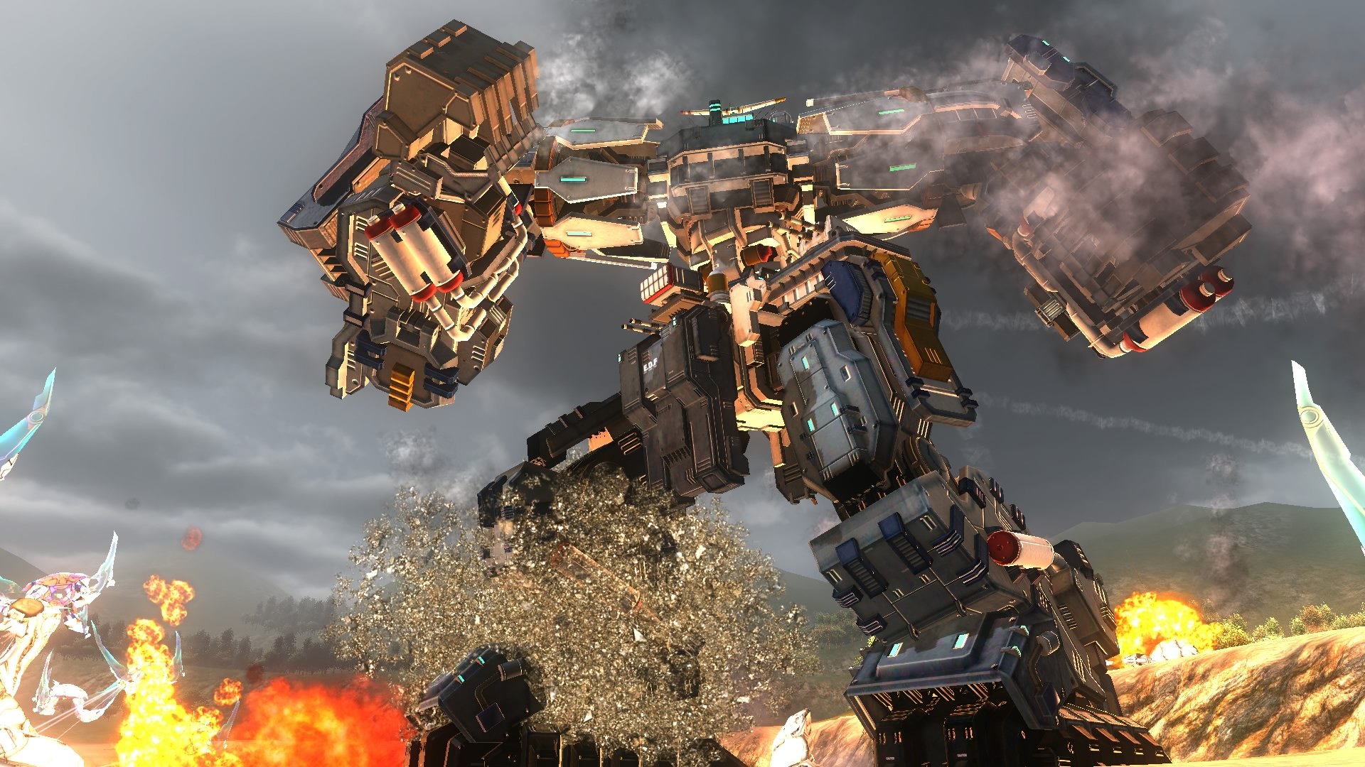 Скриншот из игры Earth Defense Force 4.1: The Shadow of New Despair - 119