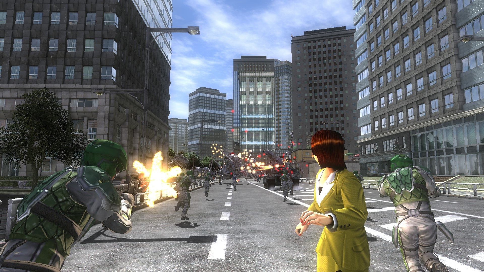Скриншот из игры Earth Defense Force 4.1: The Shadow of New Despair - 101
