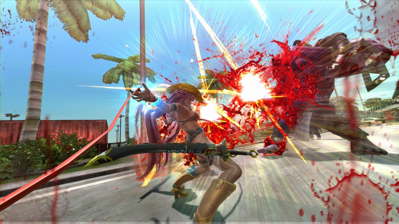 Скриншот из игры Onechanbara Z2: Chaos - 20