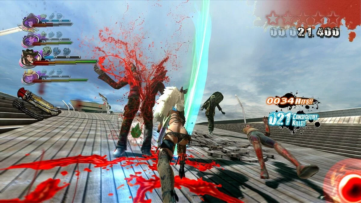 Скриншот из игры Onechanbara Z2: Chaos - 36