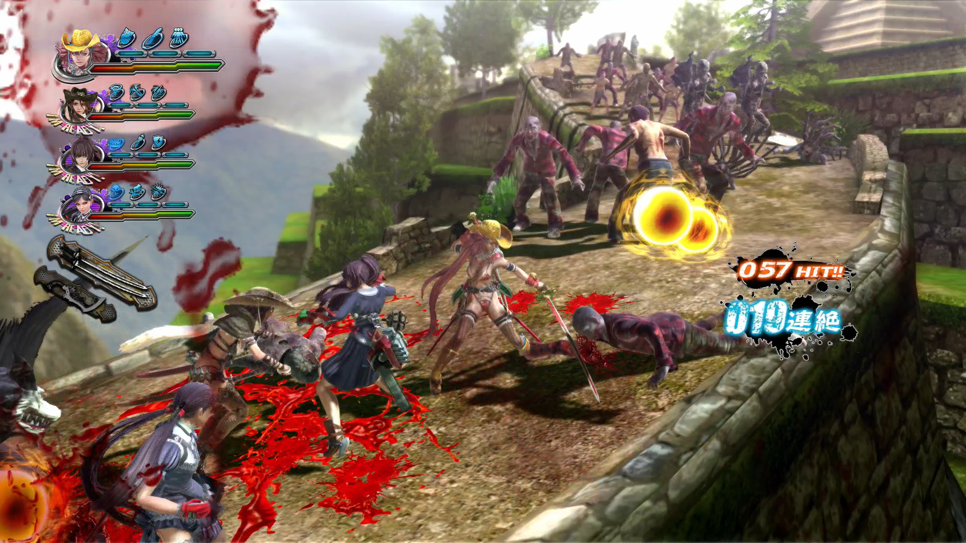 Скриншот из игры Onechanbara Z2: Chaos - 3